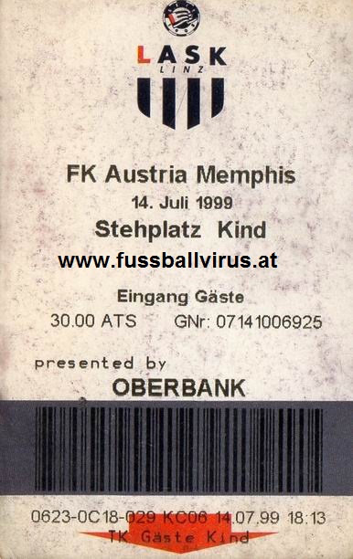 LASK - FK Austria Wien 14.7.1999
