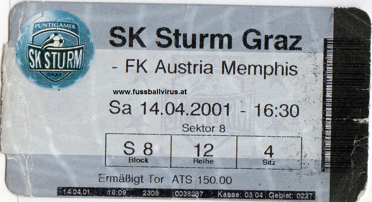 SK Sturm Graz - FK Austria Wien 14.4.