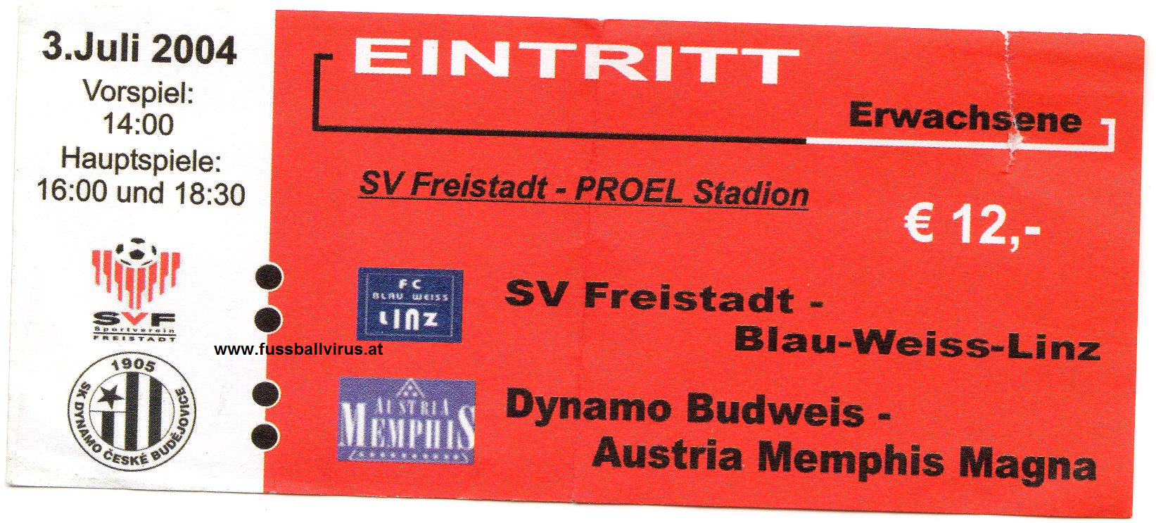 3.7. Dynamo Budweis - FK Austria Wien