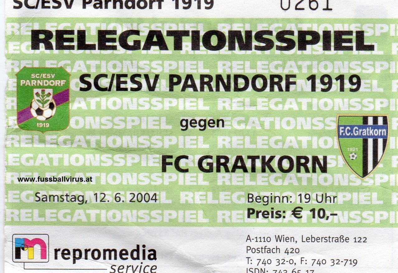 12.6. SC/ESV Parndorf - FC Gratkorn