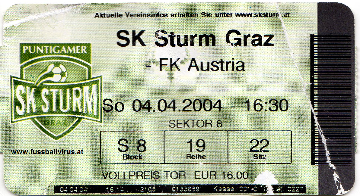 4.4. SK Sturm - FK Austria Wien
