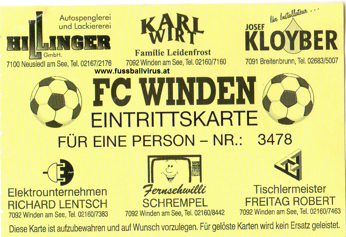 26.8. FC Winden - Mönchhof