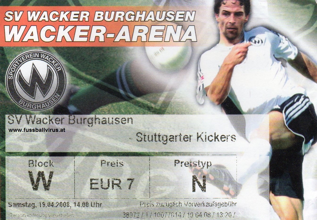 19.4. Wacker Burghausen - Stuttgater Kickers