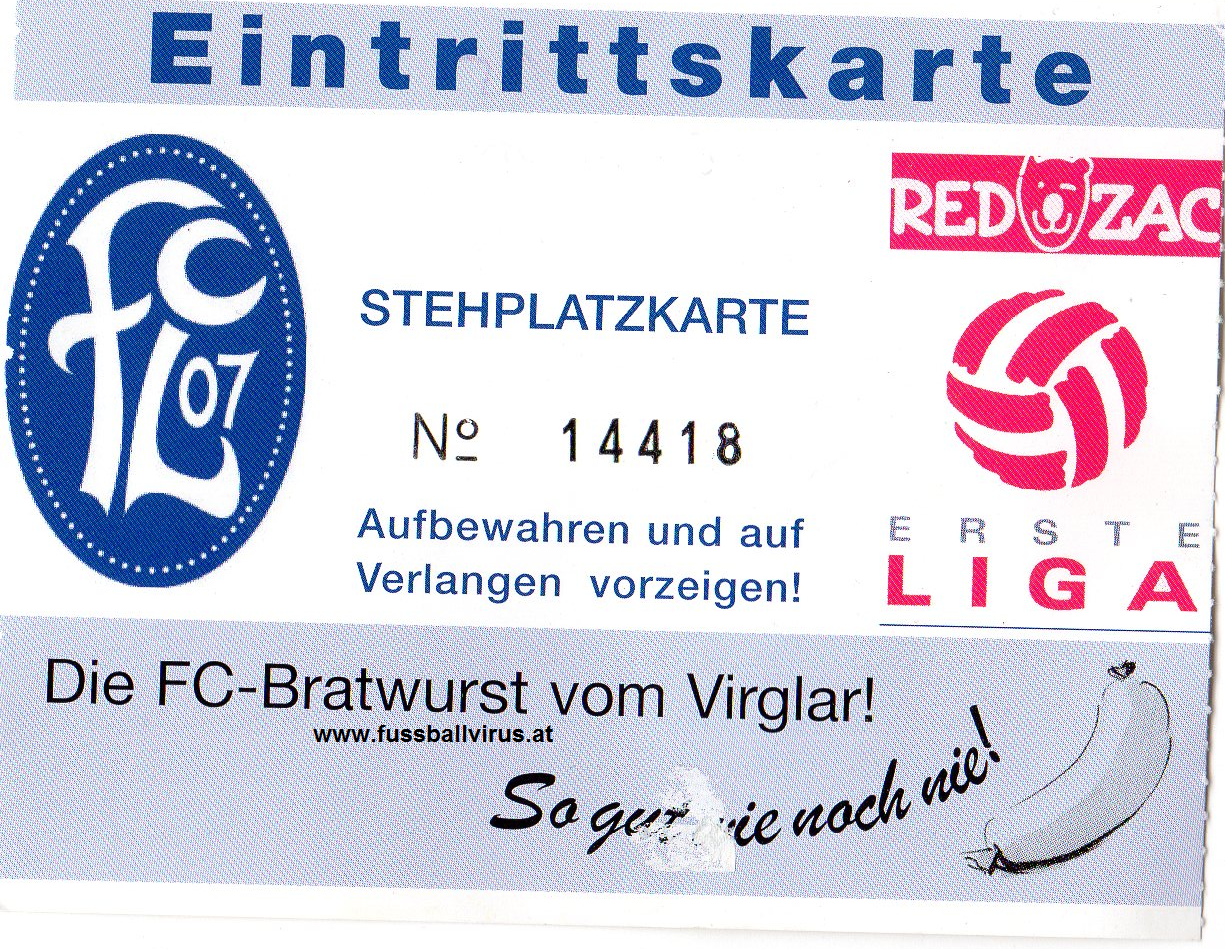 28.10. FC Lustenau - FK Austria Wien