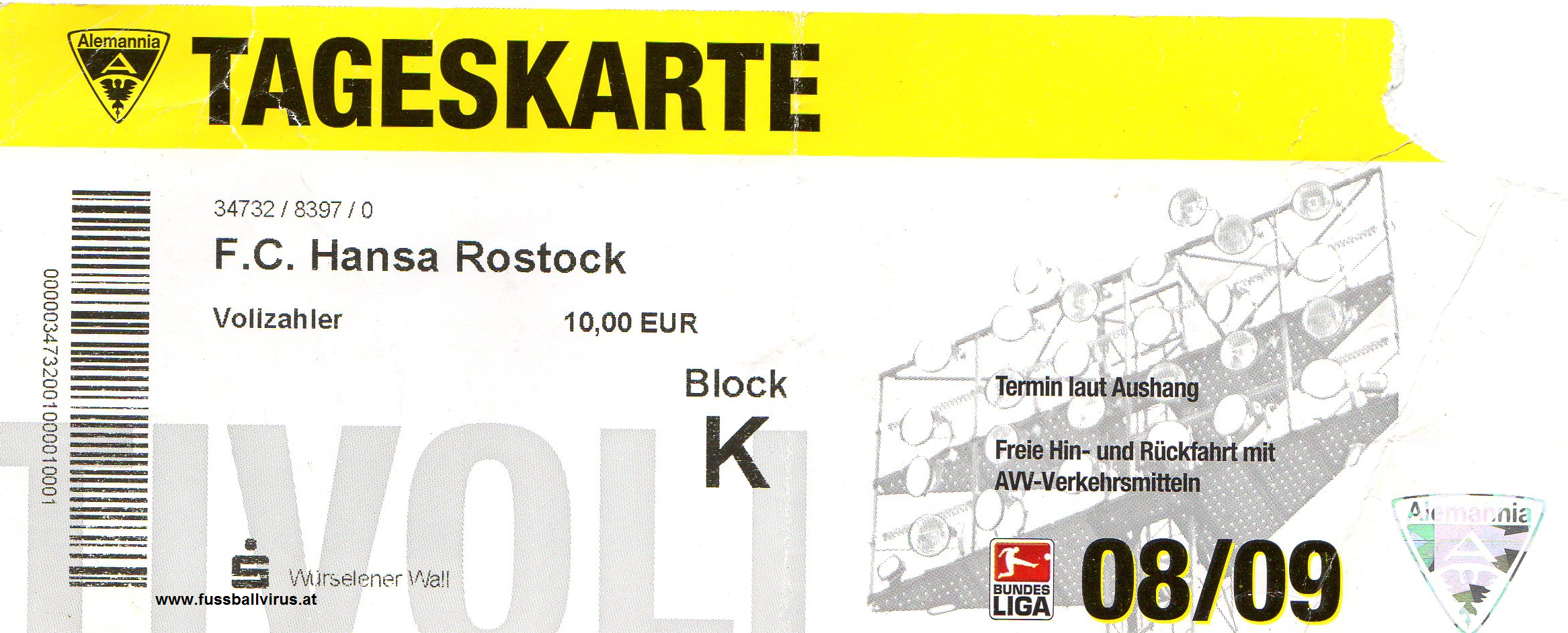 6.2. Alemania Aachen - FC Hansa Rostock