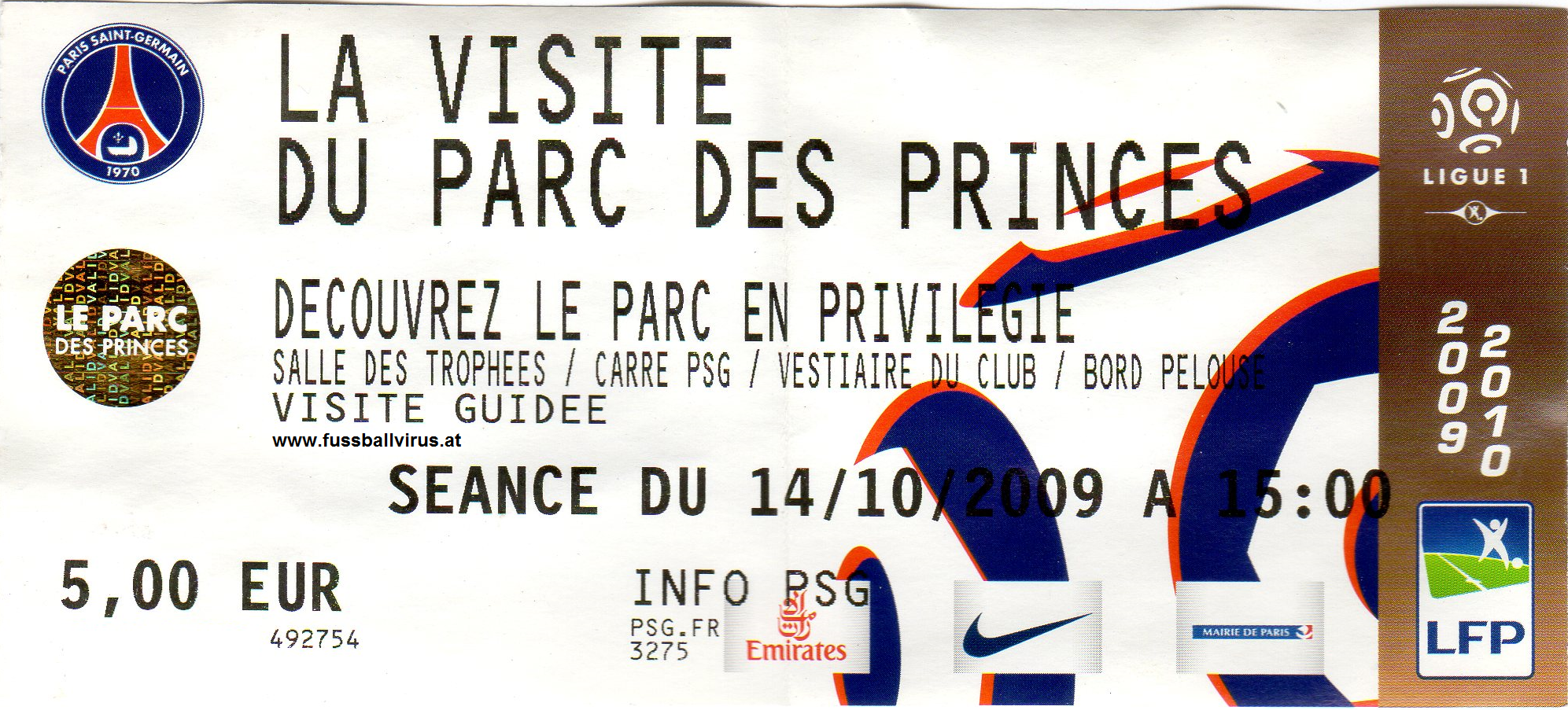 Paris - Prinzen Park Stadion