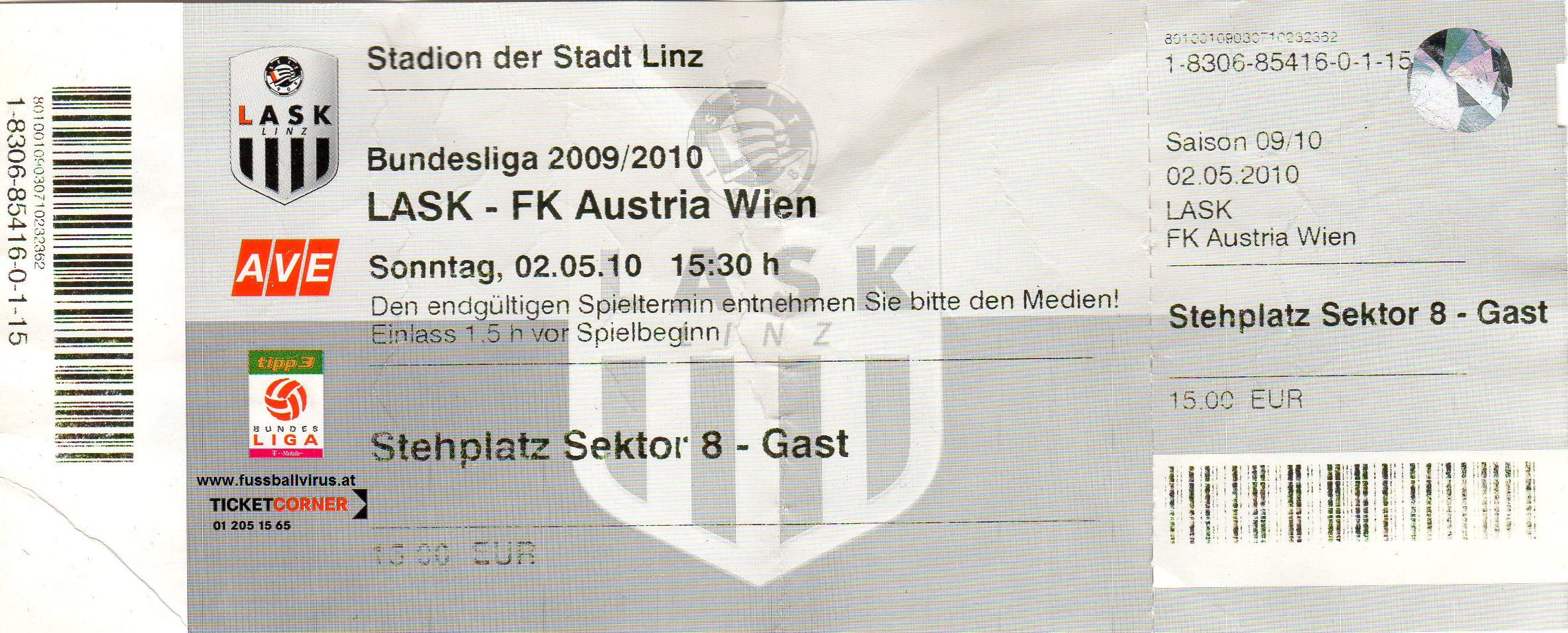 LASK - FK Austria Wien 2.5.